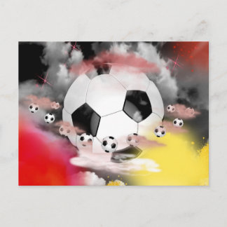 Cartão Postal Design de Gráfico Universo do Futebol