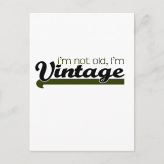 Cartão Postal Design de "Im Vintage" bonito