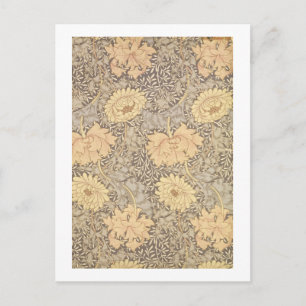 Cartão Postal design de papel de parede 'Chrysanthemum', 1876