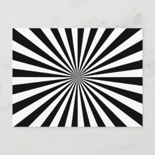 Cartão Postal Design de roda de rotação de ruptura do Sol óptico