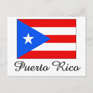 Cartão Postal Design de Sinalizador Porto Rico
