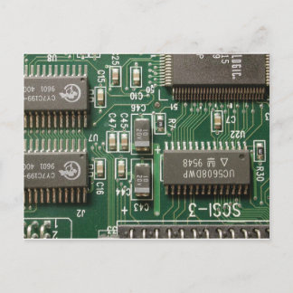 Cartão Postal Design do Conselho de circuito