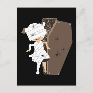 Cartão Postal Design do Dia das Bruxas da Mãe Bonita