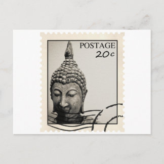 Cartão Postal Design do selo postal de Buddha