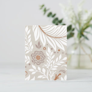 Cartão Postal Design Floral 25