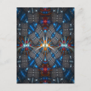 Cartão Postal Design Fratural Bonito