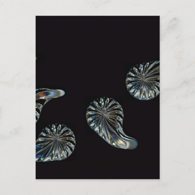 Cartão Postal Design irlandês - The Crystal Collection (Frente)