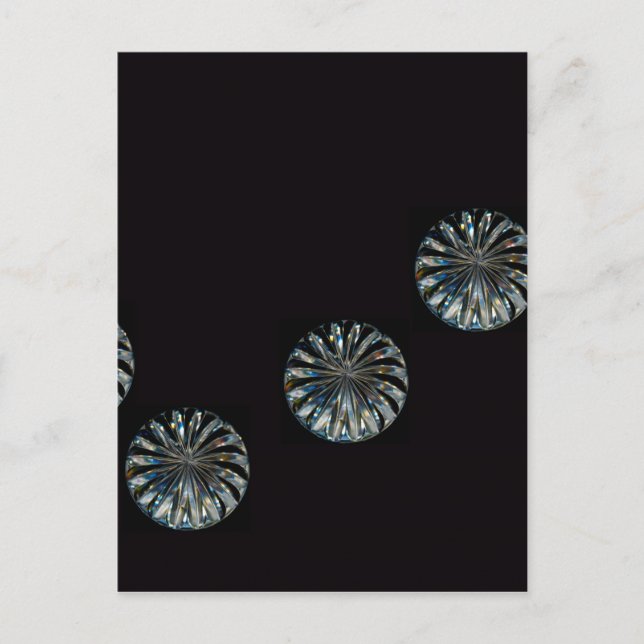 Cartão Postal Design irlandês - The Crystal Collection (Frente)