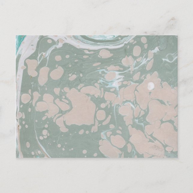 Cartão Postal Design Marbled (Frente)