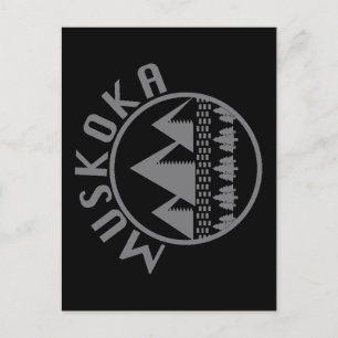 Cartão Postal Design Muskoka - Stickers Quadrados