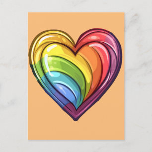 Cartão Postal design orgulho gay