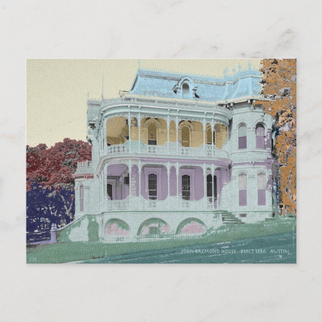 Cartão Postal Design original do tesouro vitoriano (Frente)