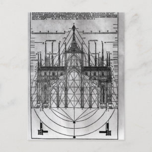 Cartão Postal Design para a Catedral de Milão
