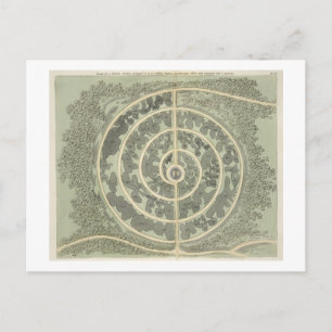 Cartão Postal Design para um jardim botânico, de 'Dicas no Fo'