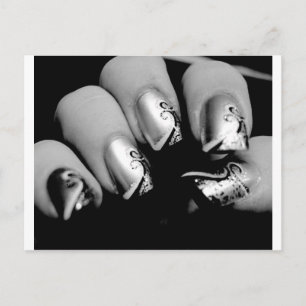 Cartão Postal Designer Fingernails