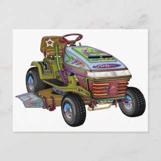 Cartão Postal Designer Lawnmower