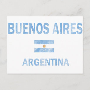 Cartão Postal Designs Buenos Aires Argentina