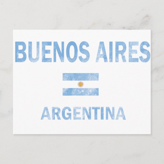 Cartão Postal Designs Buenos Aires Argentina (Frente)
