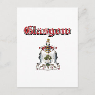 Cartão Postal designs da Cidade do Glasgow