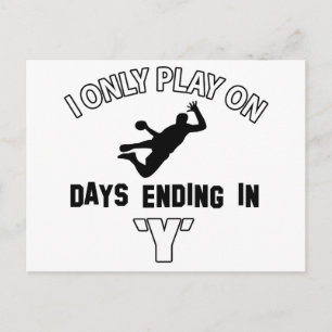 Cartão Postal designs de andebol