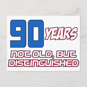 Cartão Postal designs DE ANIVERSÁRIO DE 90 ANOS