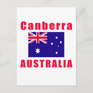 Cartão Postal Designs de capital da Austrália de Camberra