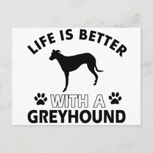 Cartão Postal Designs de Greyhound