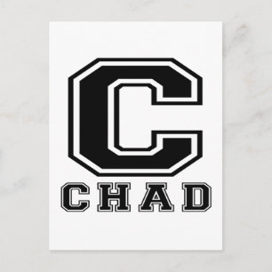 Cartão Postal Designs do Chade