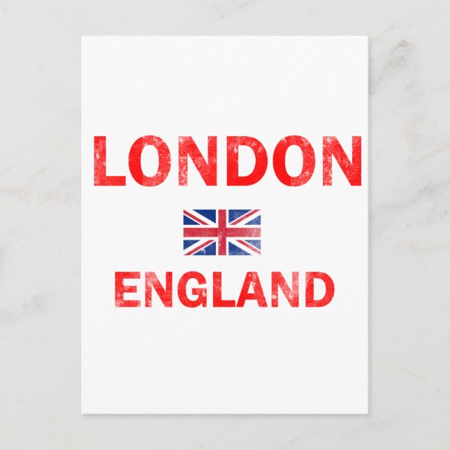 Cartão Postal Designs London England (Frente)