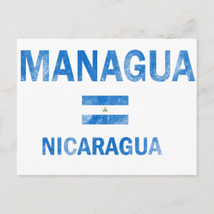 Cartão Postal Designs Managua Nicarágua