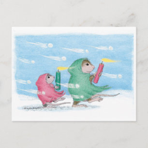 Cartão Postal Designs para mouse doméstico®