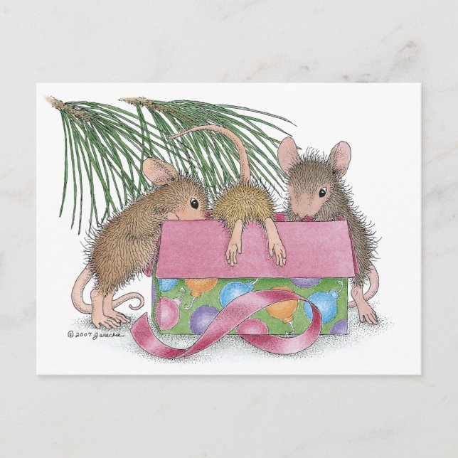 Cartão Postal Designs para mouse doméstico® (Frente)