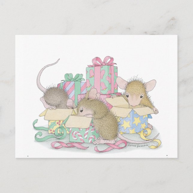 Cartão Postal Designs para mouse doméstico® (Frente)
