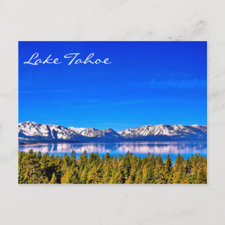 CARTÃO POSTAL DESLUMBRANTE DO LAGO TAHOE