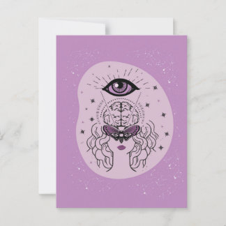 Cartão Postal Despertando o olho interior