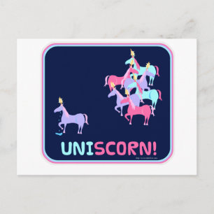 Cartão Postal Desprezo-uni