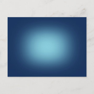 Cartão Postal Destaque branco em azul