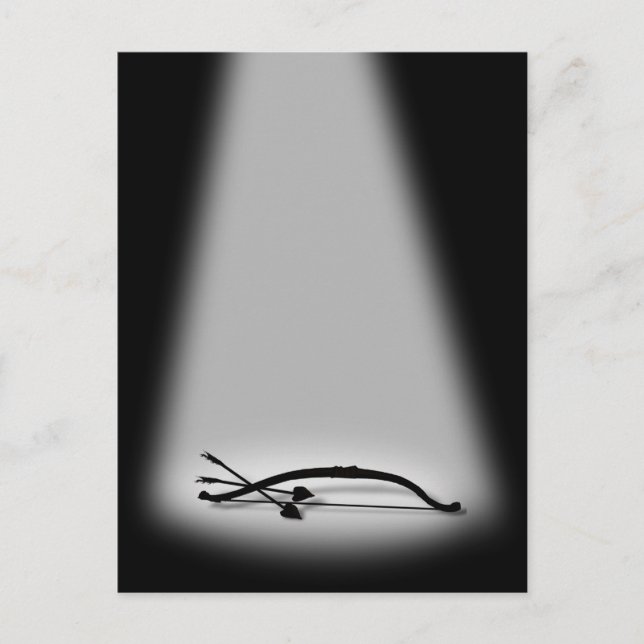 Cartão Postal Destaque sobre o Arco de Cupido (Frente)