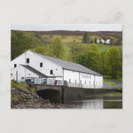 Cartão Postal Destilaria de whisky de Talisker em Skye, Escócia