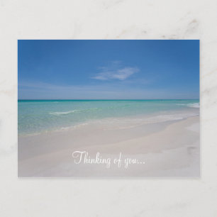 Cartão Postal Destin Flórida Praia Pensando Em Voc