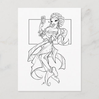 Cartão Postal Destino