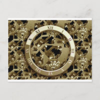 Destino de Arte Digital Design do Gears Clock Offi