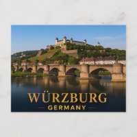 Destino de Viagem Romântico Wurzburgo Alemanha