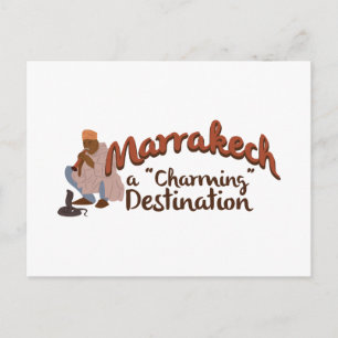 Cartão Postal Destino encantador de C4marraquexe