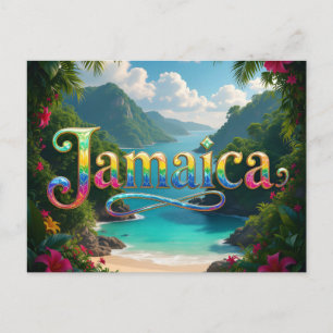 Cartão Postal Destino jamaica