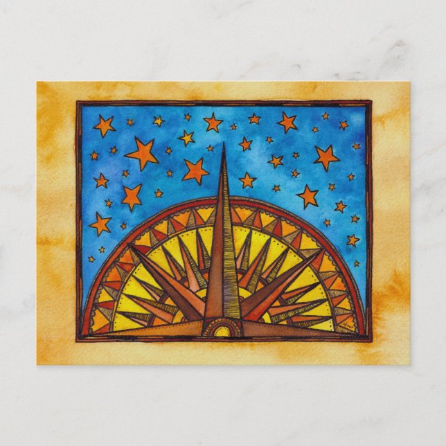 Cartão Postal Destino, Universo (Frente)