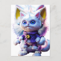 Desvendando o monstro de gatos brancos CGI enigmát