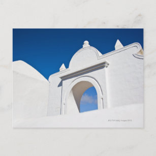 Cartão Postal Detalhe da arquitetura em Teguise, Lanzarote