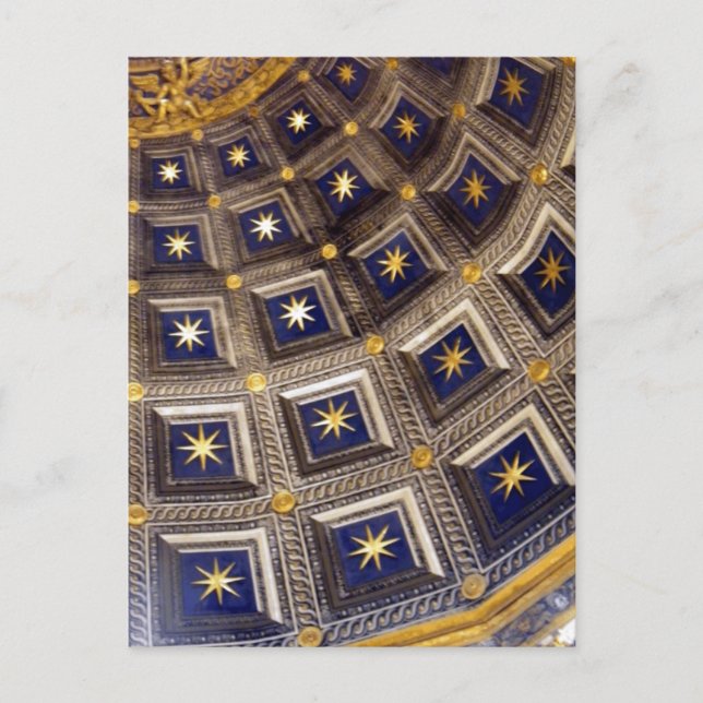 Cartão Postal Detalhe da Cupola (Frente)