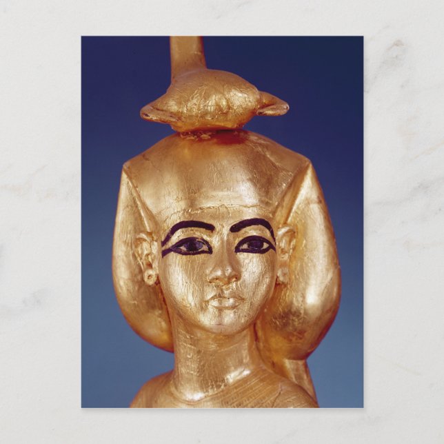 Cartão Postal Detalhe da deusa Selket (Frente)
